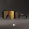 TwinShield Cyk-726 Outdoor Eyewear UV400 Cycling Solglas￶gon Sportcykelglas￶gon MTB Mountain Bike Fishing vandringsglas￶gon f￶r m￤n kvinnor