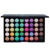 Popfeel 40 Colori Ombretto opaco Tavolozza impermeabile Shimmer Pro Eyes Face Party Trucco tavolozza Donne regalo Maquillage