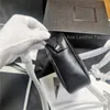Bolsa de câmera de couro de alta qualidade clássico saco de borla em v-line com zíper multifuncional uma bolsa feminina de um ombro 8a 23cm 0505730
