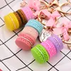 Harts Macaron Cake Key Chain Metal Effiel Tower Bag Pendant Charm Key Ring Wedding Supplies Keychain Favors4503408