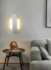 Wandlamp Moderne LED SCONCE Woonkamer Foyer Slaapkamer Badkamer Licht Ronde vierkante lampwand