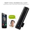 Traduzione vocale intelligente Auricolare stereo Mini traduttore Bluetooth senza fili 26 lingue Supporto per la traduzione in tempo reale TF card Usb Home