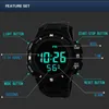 손목 시계 2022 럭셔리 남성 아날로그 디지털 군대 스포츠 LED 방수 손목 시계 릴로고 마스 쿨 리노 스마트