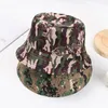 Berets Camouflage tactique Cap Military Bucket Hat Us Army Caps Camo Men Outdoor Casual Hunting Randonnée Pêche d'escalade Capberets
