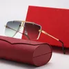 Moda Red Box Sport Sunglasses para homens e mulheres Buffalo Hornsun óculos 17 Cores Aceitam ordem de mistura com caixa original