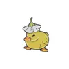 Belle Animal émail broche personnalisé vilain Skate oie canard poulet broche sac épinglette dessin animé drôle Badge bijoux cadeau pour enfant GC1131