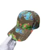 Jungle Tiger Printed Snapback Summer Cotton Breathable Ball Caps Canvas Hat Cap For Men Women Outdoor Travel