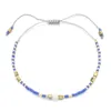 Bracelets porte-bonheur multicolore réglable Miyuki Bracelet en perles fines tissé à la main pierre naturelle corde chaîne Couple BraceletCharme