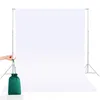 Decorazione del partito 7FT/1.5M 2.15M Portatile Pieghevole Riutilizzabile Schermo Nero Chromakey Po Video Pografia Studio Puro BackdropParty