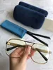 0428O نظارات شمسية تجريبية للنساء الرجال العدسات الذهب واضحة 61 ملم Sonnenbrille للجنسين Occhiali da النظارات الشمسية SOLE Mens مع Box219b