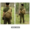 35L Taktischer Schulterrucksack, wasserdichter Camping-Wander-Armee-Brustrucksack für Männer, Outdoor-Sport-Überlebens-Militärtasche 220512