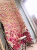 Dekorativa blommor kransar Silk Rose Flower Wall Wedding Decoration For Baby Shower Birthday Party Decor Artificial BackdropsDecorative