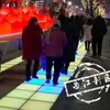 Nouveau design magique LED à couleur changeante piste de danse éclairage coloré