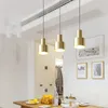Pendant Lamps Nordic Gold Lights Restaurant Antique Metal Hanging Lamp Home Living Room Hall Luces Led Decoracion