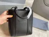 Totes Umhängetaschen Frauen Handtasche Weibliche Schwarze Leder Mode Tote Textur Freizeit Eimer 211115