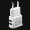 US/EU STECKER 5V 2A Dual USB Port EU Stecker AC Wand Ladegerät Adapter Für NOTE 2 3 handy Tablet Großhandel