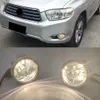 1Pair Fog Lights Fog Lamp Halogen Fog Light LED Driving Lamps for Toyota Prius MR2 Spyder Highlander Echo Scion xA