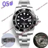 luxury watch 41mm montre de luxe automatic 2813 stainless steel slide the lock bracelet ceramic rim waterproof mens watches