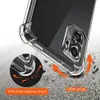 3D Airbag stötsäker silikontelefonfodral för Xiaomi Redmi Note 11 10 Pro Max Clear Ultra Thin Soft Cover Funda Coque Luxury