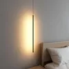 Lampy wiszące nordycka sztuka aluminiowa oświetlenie oświetlenie nowoczesna cylindryczna linia do salonu sypialnia sypialnia nocna domina wiszącego latarnia Lamppendan