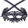 Black Sexy Lady Lace Mask Fashion Hollow Eye Mask Masquerade Party Fancy Masks Halloween Venetian Mardi Party Costume 21 Stili BBB15119