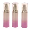 40 ml / 1.35oz gradiënt roze lege airless pomp flessen vacuüm reizen foundation containers voor hand sanitizer toner gel haar olielotion