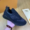 Najnowsze mody Luksusowe Mężczyźni Sneakers siatka zamszowy Sole Circle Circle Designer Rozmiar 38-46 Model MKTTJ489858