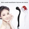 Dermaroller Microneedling Derma Roller Microneedle Dermapen 540 Titanium Pins Face and Body Skin Care Skincare Home Beauty Instrument를위한 화장품 마사지