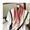 70 70 cm stijl hoofden sjaal sjelle lente herfst dames mode sjaal vierkant dames strand zijden luxury reis foulard bandanna duffler