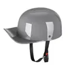 Caschi moto Corea Chopper Style Half Open Face Casco in acciaio Moda Alta qualità Moto Scooter Riding Jet Casque Moto