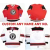 C26 Nik1 Personalizar QMJHL Quebec Remparts Hombres Mujeres Niños Rojo Blanco Hockey Jerseys baratos Goalit Cut Jerseys de calidad superior Nuevo