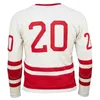 MThr Union soviétique 1972 Hockey Jersey Broderie Cousue Personnalisez n'importe quel nombre et nom Jersey