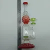 glazen bong roken accessoires bloedrode raket waterpijpolie olieverstift waterpijp 16 inch we zijn de fabrikant