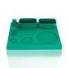 Ashtrays Smoking Raw Tray Rolling Small Plastic Cigarette Hand Roller Pink Blue Green & Gray Tobacco Grinder Tools Herb Roller