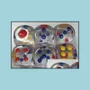 Glücksspiel Freizeit Sport Spiele im Freien 6-seitige klare Würfel 15 mm gewöhnliche transparente Würfel Crystal Boson Ktv Bar Nachtclub Trinkspiel Goo