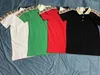 Italia Polo da uomo Snake Bee EmbroiderystripedBlack whitegreen red Fashion Casual High Street Abbigliamento Mens Shirt Tees Tops