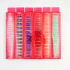 12pcs/box solid color long long false nails matte cover cover ful