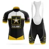 Sommar Retro Team Cykling Jersey Suit Mens Bike Shirt Bib Shorts Set Kortärmad Cykel Kläder Mountain Bike Outfits Ropa Ciclismo Outdoor Sportswear Y22041805