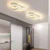 링 통로 천장 조명 램프 직사각형 간단한 현대식 LED 침실 거실 복도 조명 창조적 인 발코니 가정 장식