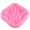 Baking Moulds Cake Border Silicone Molds Scroll Relief Leaf Fondant Mold Decorating Tools Candy Chocolate Gumpaste Mould Cupcake BakingBakin