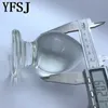 50 mm / 60 mm Glass consolador de vidrio falso Cristal Anal Beads Butt Coug Butt Massager Massorger G-Spot Masturbación femenina Toyes Sexy Beauty Elementos de belleza