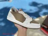 Fragment TS Jumpman 1 1S Low Basketball Shoes Designer Court Purple Black Shadow Panda Outdoor Travis White Brown Trainers Red Gold Grey Toe Scottss Sport Sneakers