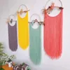 Macrame Boho 태피스트리 벽 매달려 미학 손으로 짠 목화 술 홈 장식 액세서리 노르딕 Boho 장식 방 장식