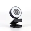 Webbkameror 1080p HD Webcam med bärbar dator PC -dator LIVE sändning kamera Video Web Microphone Cam