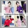 Clothing Sets Girl Set Three-piece Vest Outwear 3pcs Winter Kids Plus Velvet Thickening Pink Suit Hoodies And Pant Children Clothes