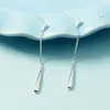 Стад 2022 Модные 925 серебряные серьги стерлингов для женщин -ювелирных изделий подарки для кисточки с серы