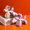 Nordic Resin Animal Sculpture Balloon Dog Statue Home Decoration Accessories Kawaii Room Office Standing Figurine 2208161992859