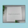 손수건 홈 섬유 정원 흰색 손수건 순수한 색상 작은 사각형면 땀 타월 평원 XB1 드롭 배달 2021 T9XSG