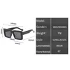 Oversized Full Square Frame Sunglasses Trendy Fashion Vintage Men Women Eyeglasses Luxury Brand Designer UV400 Female Shades 220518