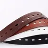 Bälten Man Retro Casual Fashion Belt Buckle Jeans Leather Business Formal Cowboy Luxury High-Quality Top Designer Märke för män